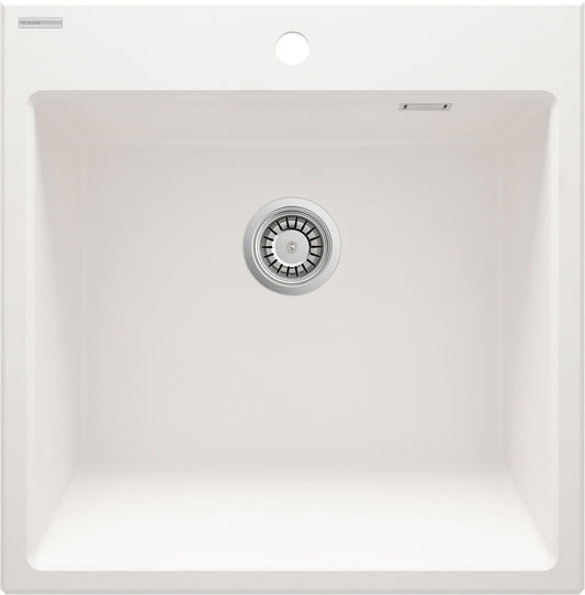 Deante - Eridan Alabaster - Country-Style Sink - 60 cm - Granite Composite 1