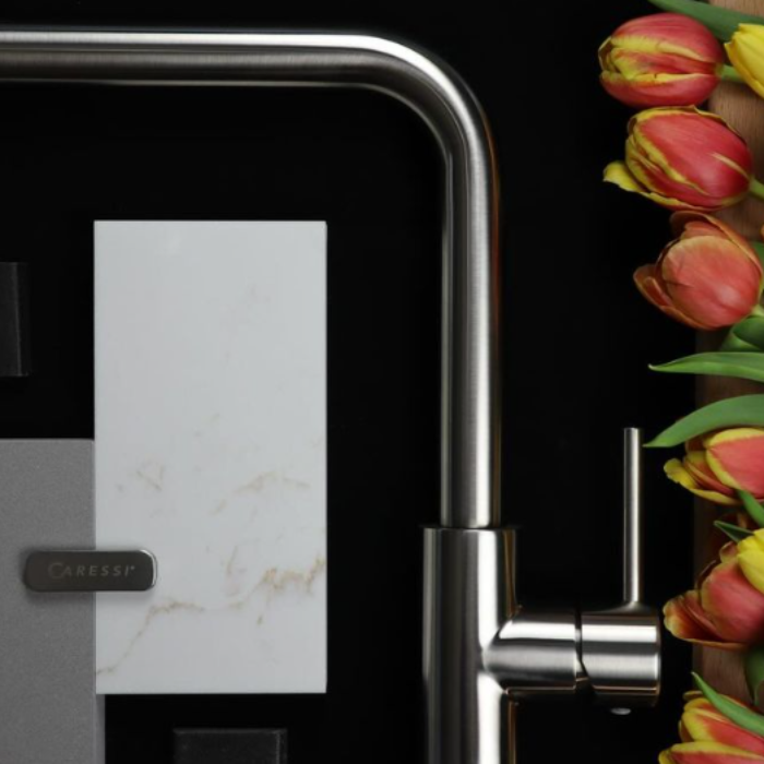 Caressi RVS Line Kitchen Faucet CA1108I ECO - Stainless Steel - Deck-Mounted - 311.4mm Spout Height 3