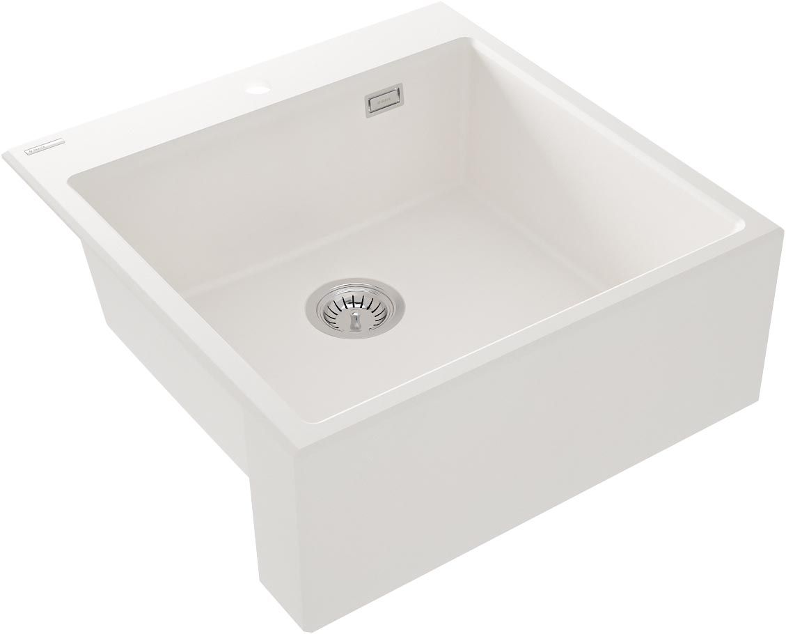 Deante - Eridan Alabaster - Country-Style Sink - 60 cm - Granite Composite 0