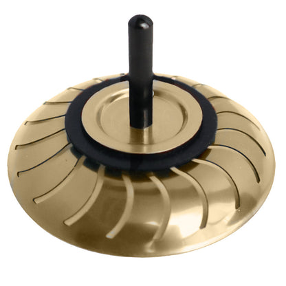 CARESSI - Basket Strainer - CA50519ZG - 97 mm - Gold Finish 3